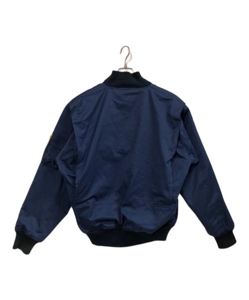 JASDF SQUADRON（コウクウジエイタイ）JASDF SQUADRON (コウクウジエイタイ) リバーシブルジャケット グリーン×ブルー サイズ:Oの古着・服飾アイテム