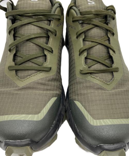 SALOMON（サロモン）SALOMON (サロモン) ALPHACROSS 5 GORE-TEX カーキ サイズ:27.5cmの古着・服飾アイテム