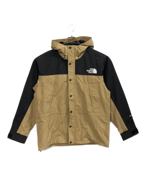 THE NORTH FACE（ザ ノース フェイス）THE NORTH FACE (ザ ノース フェイス) MOUNTAIN LIGHT JACKET ブラック×ベージュ サイズ:XLの古着・服飾アイテム