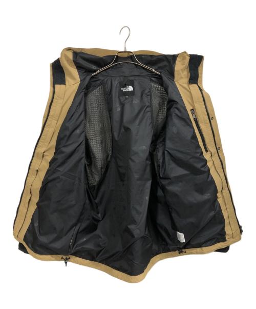 THE NORTH FACE（ザ ノース フェイス）THE NORTH FACE (ザ ノース フェイス) MOUNTAIN LIGHT JACKET ブラック×ベージュ サイズ:XLの古着・服飾アイテム