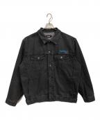 X-LARGEエクストララージ）の古着「デニムジャケット」｜ブラック