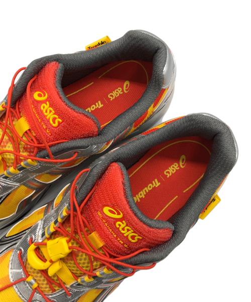 asics（アシックス）asics (アシックス) Trouble Smile GEL-KAHANA TR V4 レッド×シルバー サイズ:27の古着・服飾アイテム