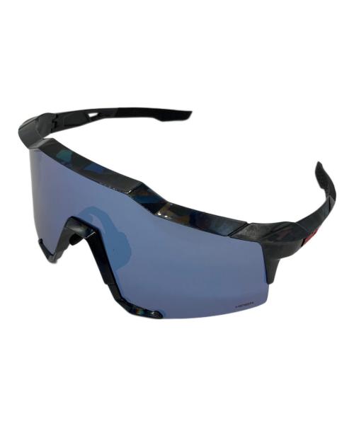 100%（ヒャクパーセント）100% (ヒャクパーセント) HYPERCRAFT/スポーツサングラス パープルの古着・服飾アイテム