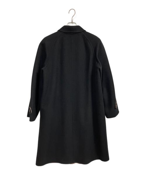 BURBERRY LONDON（バーバリーロンドン）BURBERRY LONDON (バーバリーロンドン) ウールカシミヤコート ブラック サイズ:11の古着・服飾アイテム