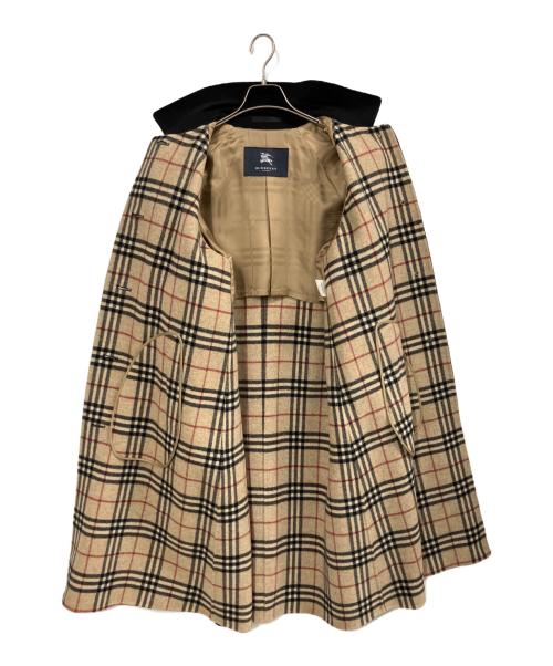 BURBERRY LONDON（バーバリーロンドン）BURBERRY LONDON (バーバリーロンドン) ウールカシミヤコート ブラック サイズ:11の古着・服飾アイテム