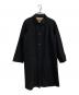 BURBERRY LONDON（バーバリーロンドン）の古着「ウールカシミヤコート」｜ブラック