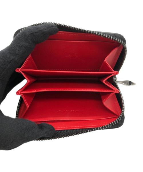 Christian Louboutin（クリスチャン・ルブタン）Christian Louboutin (クリスチャン・ルブタン) PANETTONE COIN PURSE ブラックの古着・服飾アイテム