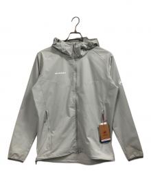 MAMMUT（マムート）の古着「グラナイト ソフトシェル フーデッド ジャケット アジアンフィット」｜グリーン