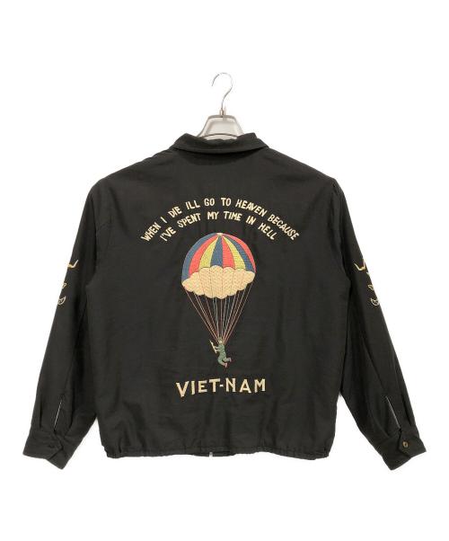 東洋エンタープライズ（トウヨウエンタープライズ）東洋エンタープライズ (トウヨウエンタープライズ) Mid 1960s Style Cotton Rayon Vietnam Jacket ブラック サイズ:Lの古着・服飾アイテム