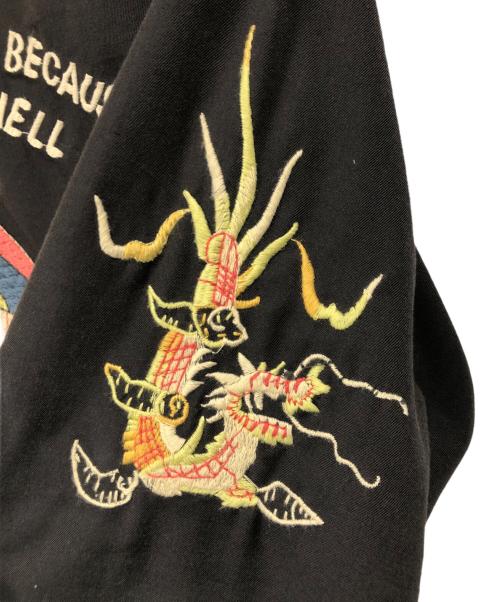 東洋エンタープライズ（トウヨウエンタープライズ）東洋エンタープライズ (トウヨウエンタープライズ) Mid 1960s Style Cotton Rayon Vietnam Jacket ブラック サイズ:Lの古着・服飾アイテム