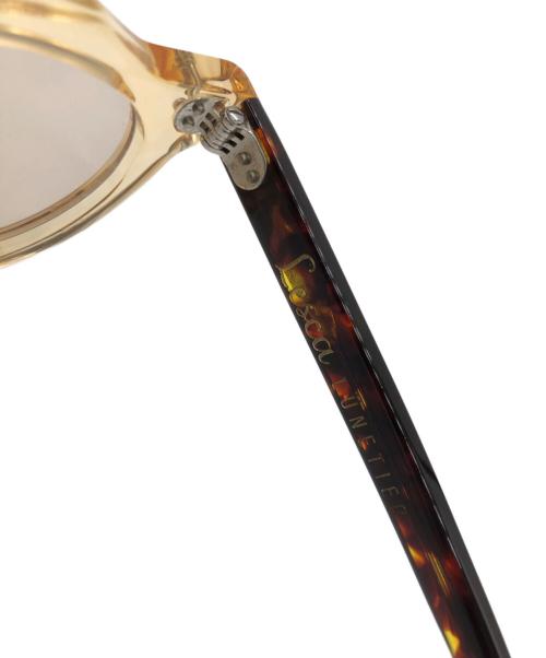 Lesca Lunetier（レスカルネティエ）Lesca Lunetier (レスカルネティエ) サングラス　PICA ブラウン サイズ:44-26の古着・服飾アイテム