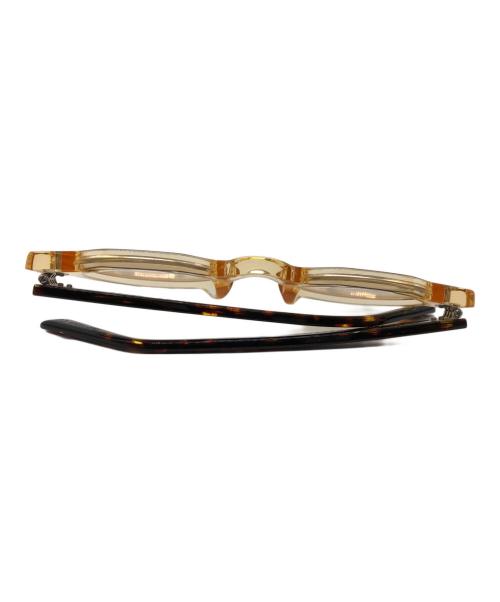 Lesca Lunetier（レスカルネティエ）Lesca Lunetier (レスカルネティエ) サングラス　PICA ブラウン サイズ:44-26の古着・服飾アイテム