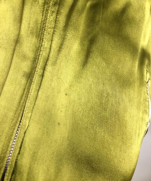 花旅楽団（ハナタビガクダン）花旅楽団 (ハナタビガクダン) リバーシブルスカジャン ベージュ×カーキ サイズ:Lの古着・服飾アイテム