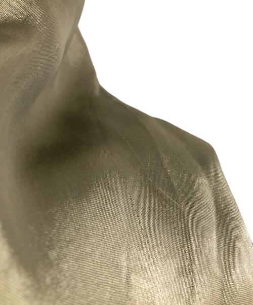 花旅楽団（ハナタビガクダン）花旅楽団 (ハナタビガクダン) リバーシブルスカジャン ベージュ×カーキ サイズ:Lの古着・服飾アイテム