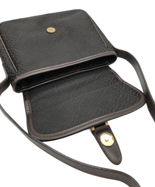 BALLY（バリー）BALLY (バリー) Bロゴ　ショルダーバッグ ブラウンの古着・服飾アイテム