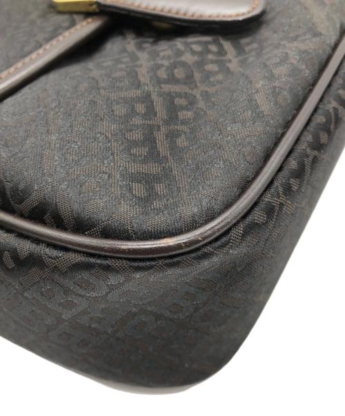 BALLY（バリー）BALLY (バリー) Bロゴ　ショルダーバッグ ブラウンの古着・服飾アイテム
