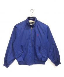 POLO RALPH LAUREN（ポロ・ラルフローレン）の古着「90’ｓジップアップジャケット」｜ブルー