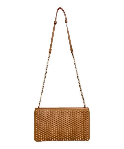 Christian Louboutin（クリスチャン・ルブタン）Christian Louboutin (クリスチャン・ルブタン) ショルダーバッグ ベージュの古着・服飾アイテム