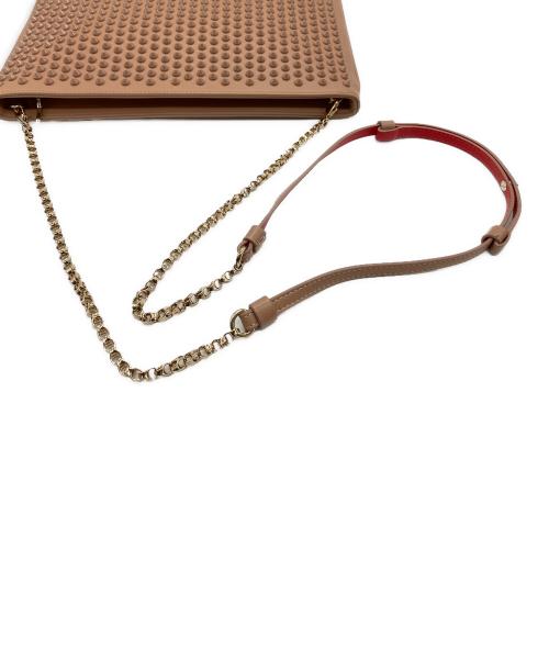 Christian Louboutin（クリスチャン・ルブタン）Christian Louboutin (クリスチャン・ルブタン) ショルダーバッグ ベージュの古着・服飾アイテム