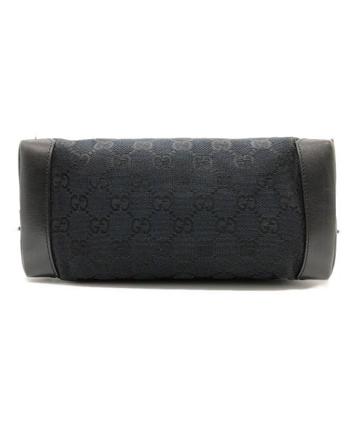 GUCCI（グッチ）GUCCI (グッチ) キャンバス　トートバッグ ブラックの古着・服飾アイテム