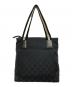 GUCCI (グッチ) キャンバス　トートバッグ ブラック：10000円