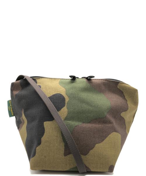 Herve Chapelier（エルベシャプリエ）Herve Chapelier (エルベシャプリエ) 舟型ショルダーバッグ　XS オリーブの古着・服飾アイテム