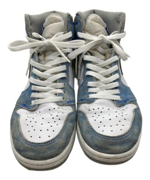 NIKE（ナイキ）NIKE (ナイキ) ハイカットスニーカー ブルー×ホワイト サイズ:28.5cmの古着・服飾アイテム