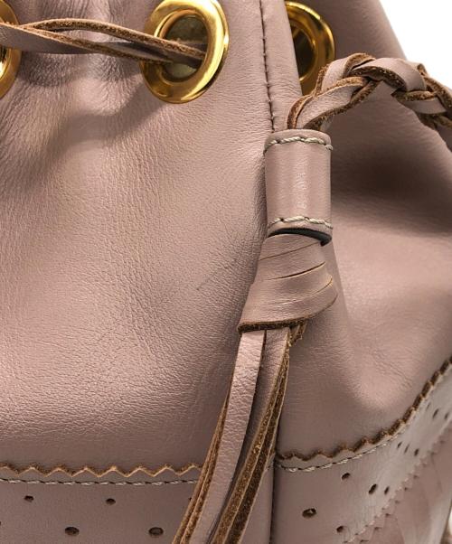 J&M DAVIDSON（ジェイ＆エム デヴィッドソン）J&M DAVIDSON (ジェイ＆エム デヴィッドソン) フリンジカーニバルショルダーバッグ ピンクの古着・服飾アイテム