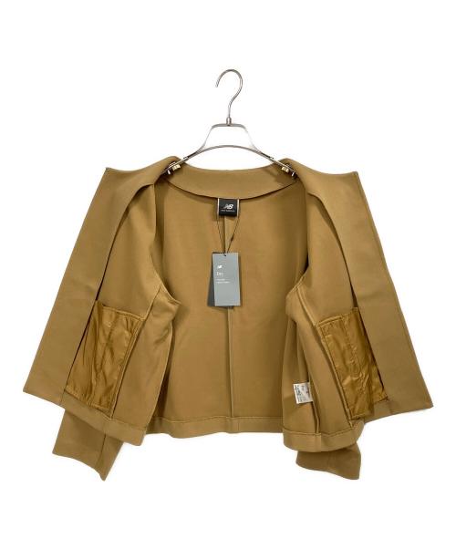 NEW BALANCE（ニューバランス）NEW BALANCE (ニューバランス) ノーカラージャケット カーキ サイズ:Mの古着・服飾アイテム