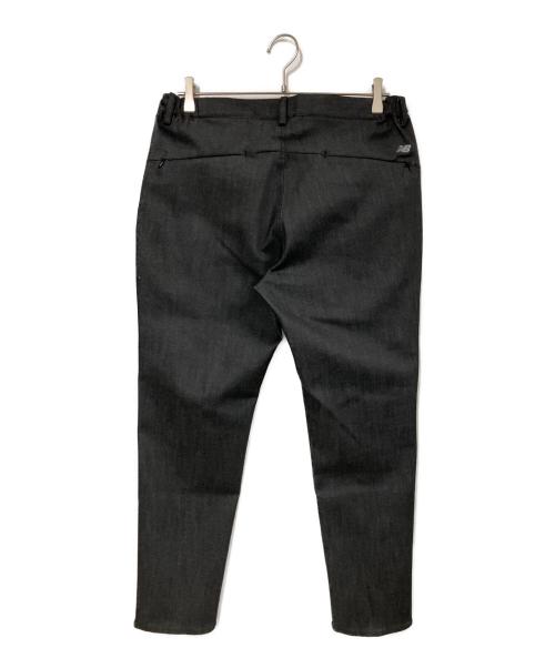 NEW BALANCE（ニューバランス）NEW BALANCE (ニューバランス) MET24 Denim Pants Skinny Fit ブラック サイズ:L 未使用品の古着・服飾アイテム