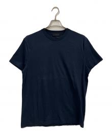 PRADA（プラダ）の古着「クルーネックTシャツ」｜ネイビー