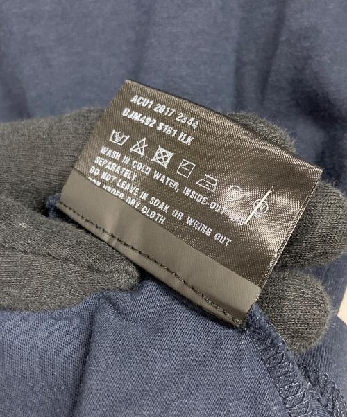 PRADA（プラダ）PRADA (プラダ) クルーネックTシャツ ネイビー サイズ:XLの古着・服飾アイテム