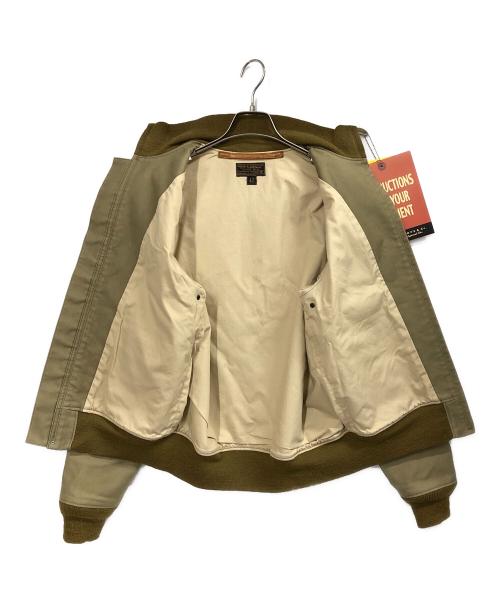 THE REAL McCOY'S（ザ・リアルマッコイズ）THE REAL McCOY'S (ザ・リアルマッコイズ) タンカースジャケット ベージュ サイズ:42 未使用品の古着・服飾アイテム