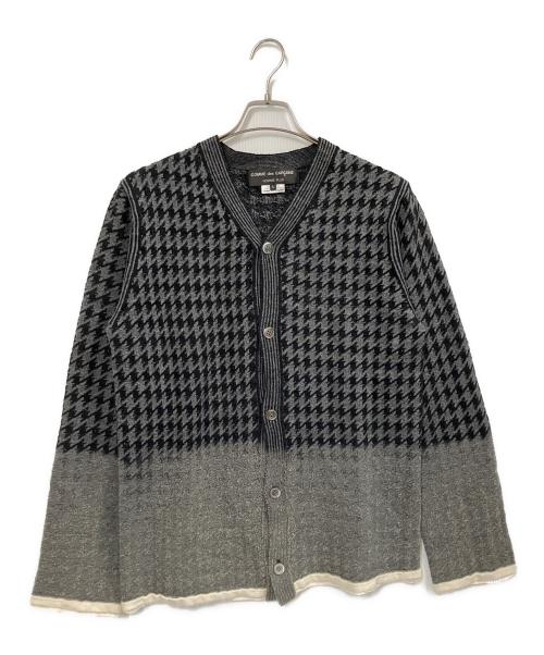 COMME des GARCONS HOMME PLUS（コムデギャルソンオムプリュス）COMME des GARCONS HOMME PLUS (コムデギャルソンオムプリュス) ニットカーディガン グレー サイズ:Lの古着・服飾アイテム