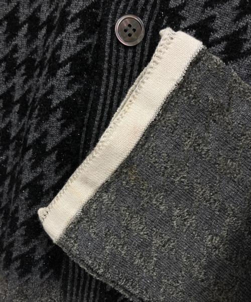 COMME des GARCONS HOMME PLUS（コムデギャルソンオムプリュス）COMME des GARCONS HOMME PLUS (コムデギャルソンオムプリュス) ニットカーディガン グレー サイズ:Lの古着・服飾アイテム