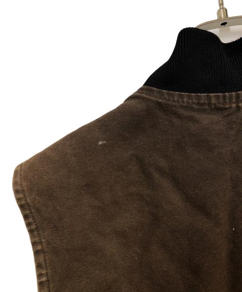CarHartt（カーハート）CarHartt (カーハート) ダッグベスト ブラウン サイズ:XLの古着・服飾アイテム