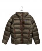 Patagoniaパタゴニア）の古着「フィッツロイ ダウンフーディ」｜ブラウン