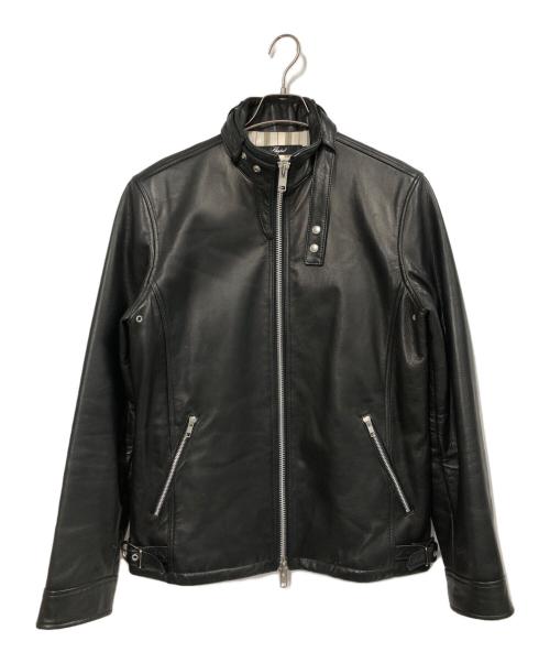 Shapel（シャペル）Shapel (シャペル) シングルライダースジャケット ブラック サイズ:3の古着・服飾アイテム