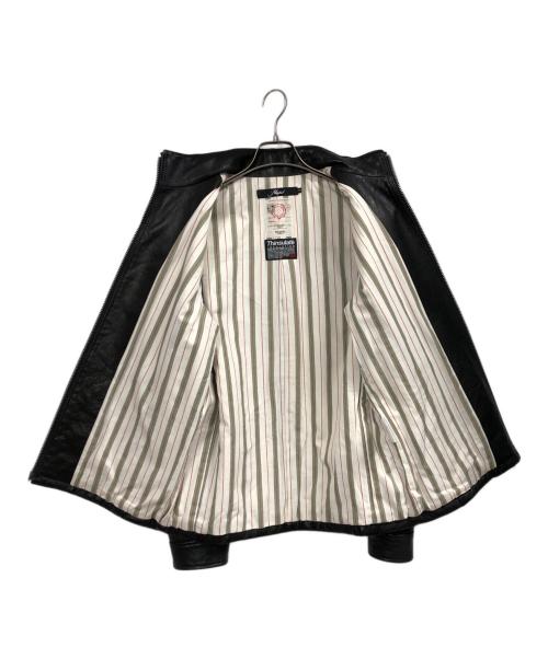 Shapel（シャペル）Shapel (シャペル) シングルライダースジャケット ブラック サイズ:3の古着・服飾アイテム