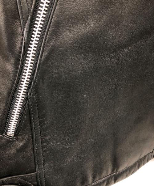 Shapel（シャペル）Shapel (シャペル) シングルライダースジャケット ブラック サイズ:3の古着・服飾アイテム