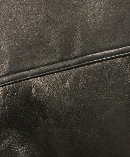 Shapel（シャペル）Shapel (シャペル) シングルライダースジャケット ブラック サイズ:3の古着・服飾アイテム