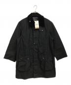Barbourバブアー）の古着「Barbour OS Border」｜ブラック