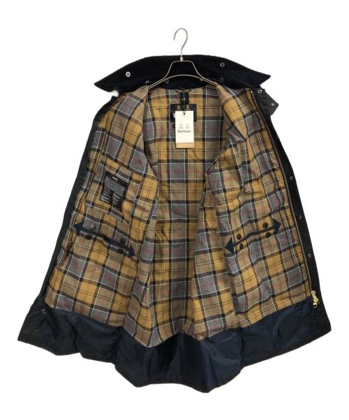 Barbour（バブアー）Barbour (バブアー) BORDER WAX JACKET ネイビー サイズ:36 未使用品の古着・服飾アイテム