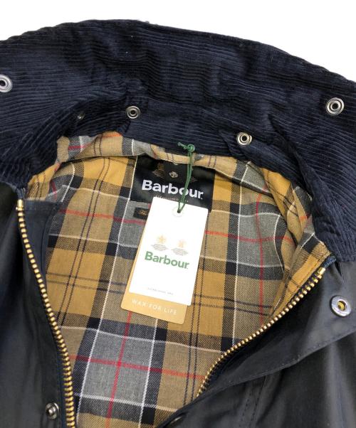 Barbour（バブアー）Barbour (バブアー) BORDER WAX JACKET ネイビー サイズ:36 未使用品の古着・服飾アイテム