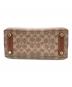 中古・古着 COACH (コーチ) PEANUTS (ピーナッツ) 2WAYバッグ ブラウン：20000円