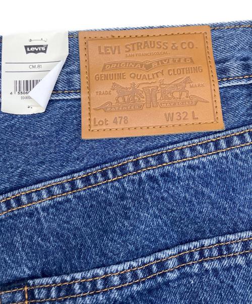 LEVI'S PReMIUM（リーバイス プレミアム）LEVI'S PReMIUM (リーバイス プレミアム) 478 デニムハーフパンツ インディゴ サイズ:W32 未使用品の古着・服飾アイテム