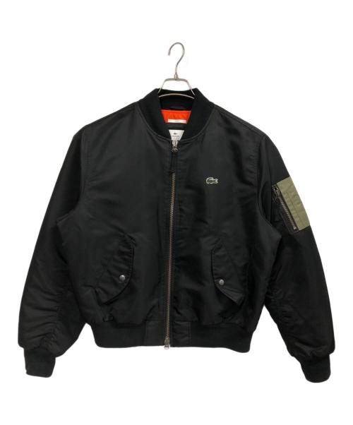 LACOSTE LIVE（ラコステライブ）LACOSTE LIVE (ラコステライブ) MA-1ジャケット ブラック サイズ:Mの古着・服飾アイテム