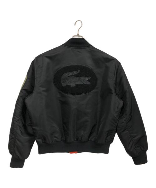 LACOSTE LIVE（ラコステライブ）LACOSTE LIVE (ラコステライブ) MA-1ジャケット ブラック サイズ:Mの古着・服飾アイテム