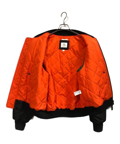 LACOSTE LIVE（ラコステライブ）LACOSTE LIVE (ラコステライブ) MA-1ジャケット ブラック サイズ:Mの古着・服飾アイテム