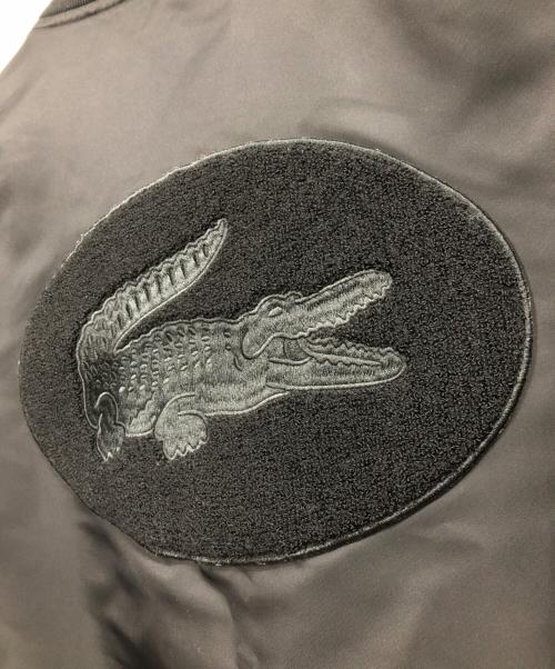 LACOSTE LIVE（ラコステライブ）LACOSTE LIVE (ラコステライブ) MA-1ジャケット ブラック サイズ:Mの古着・服飾アイテム